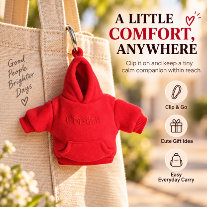🔑 Stress-Relief Hoodie Charm – Portable Clip-On Keychain, Stylish & Multi-Use Gift Idea - image 1