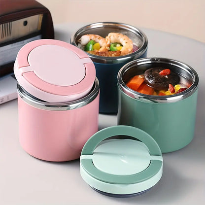Stainless Steel Bento Style Boxed Lunch Box with Handle🍱 - image 8