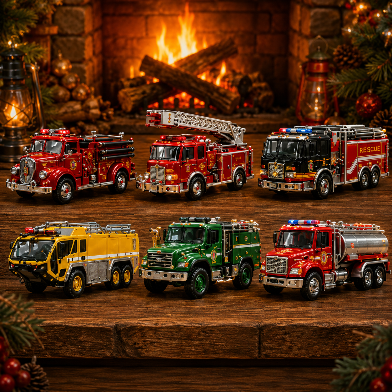 2026 Rescue Vehicles Advent Calendar – 24 Days of Emergency Vehicle Surprises