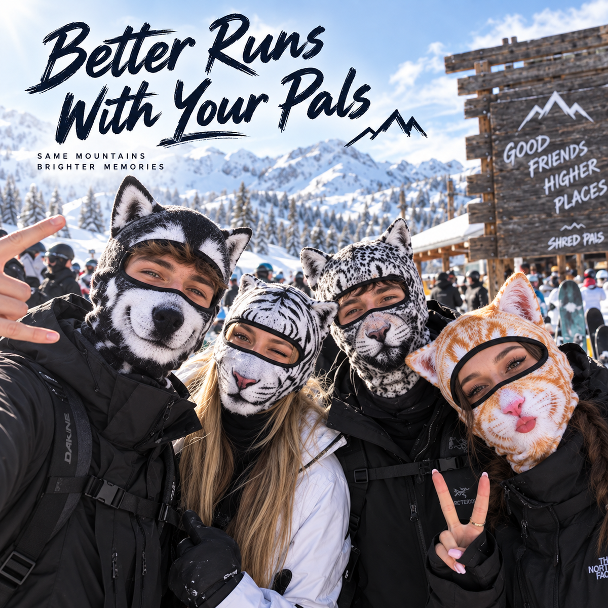 ❄️Animal-Print Ski Balaclava – Goggle & Helmet Friendly, 4 Styles - image 1