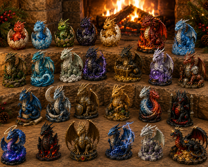 🔥Last 50 pcs✨⏰Last day 50% off🔥✨24-Day Advent Calendar -Dragon