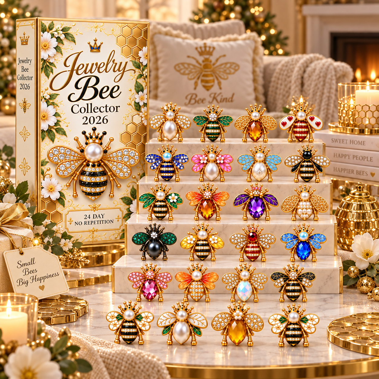 24 Days of Sparkle — Jewelry Bee Collector Advent Calendar 2026