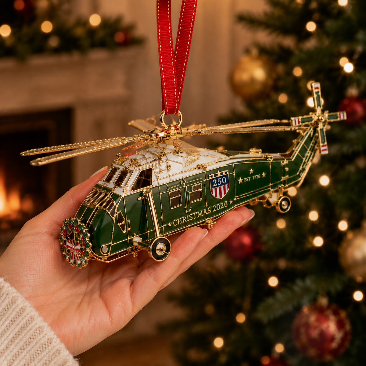 ✨250th Anniversary Edition Helicopter Ornament