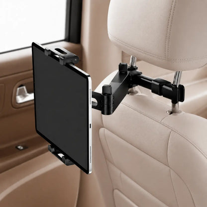🚗🎁3-in-1 Adjustable Telescopic Arm Car Tablet Mount – Universal Tablet/iPad Holder, Easy-to-Install Hands-Free Mount💎 - image 1