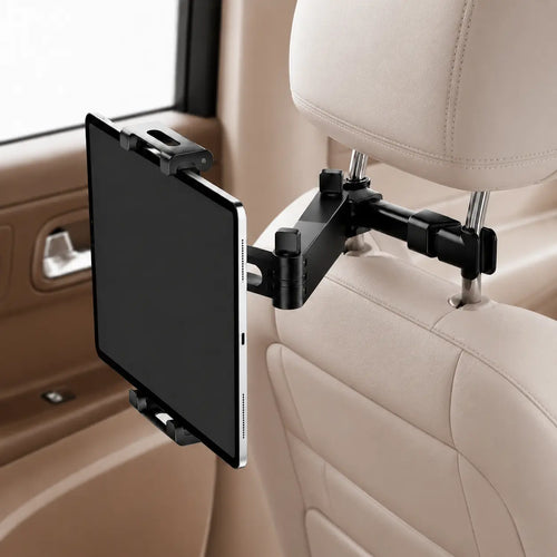 🚗🎁3-in-1 Adjustable Telescopic Arm Car Tablet Mount – Universal Tablet/iPad Holder, Easy-to-Install Hands-Free Mount💎 - image 1