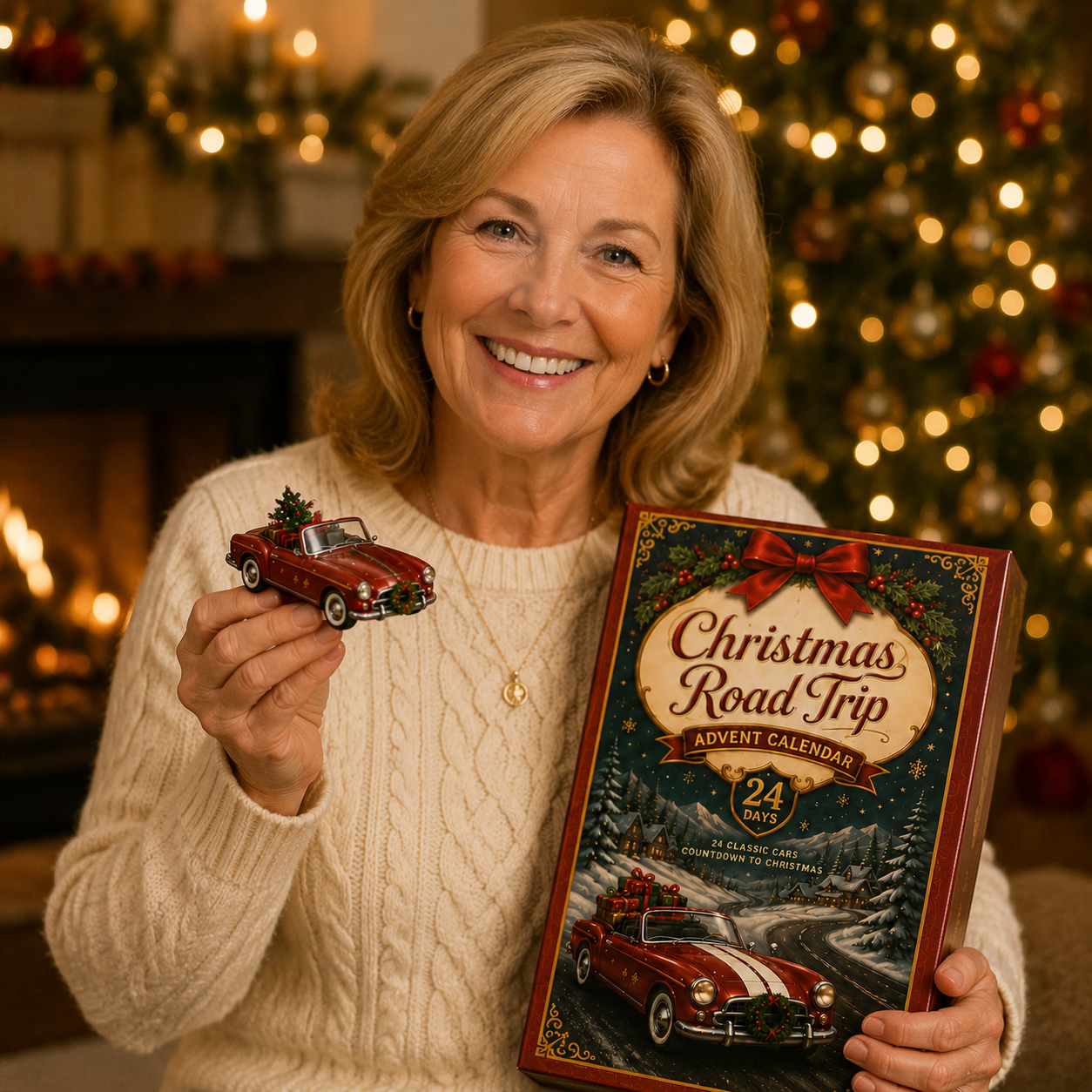 🔥Last 50 pcs✨⏰Last day 50% off🔥✨24-Day Advent Calendar - car