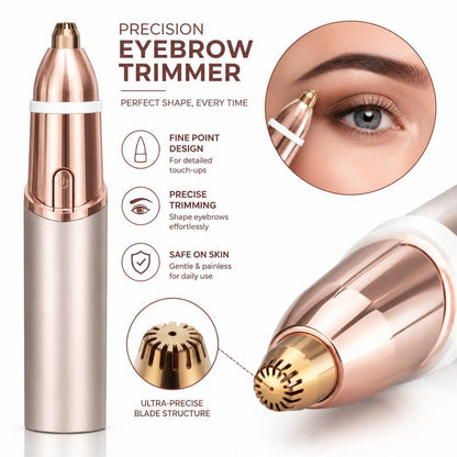🔥2-in-1 Women's Eyebrow and Facial Hair Removal Device - image 3
