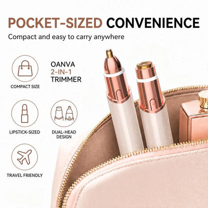 🔥2-in-1 Women's Eyebrow and Facial Hair Removal Device - image 5