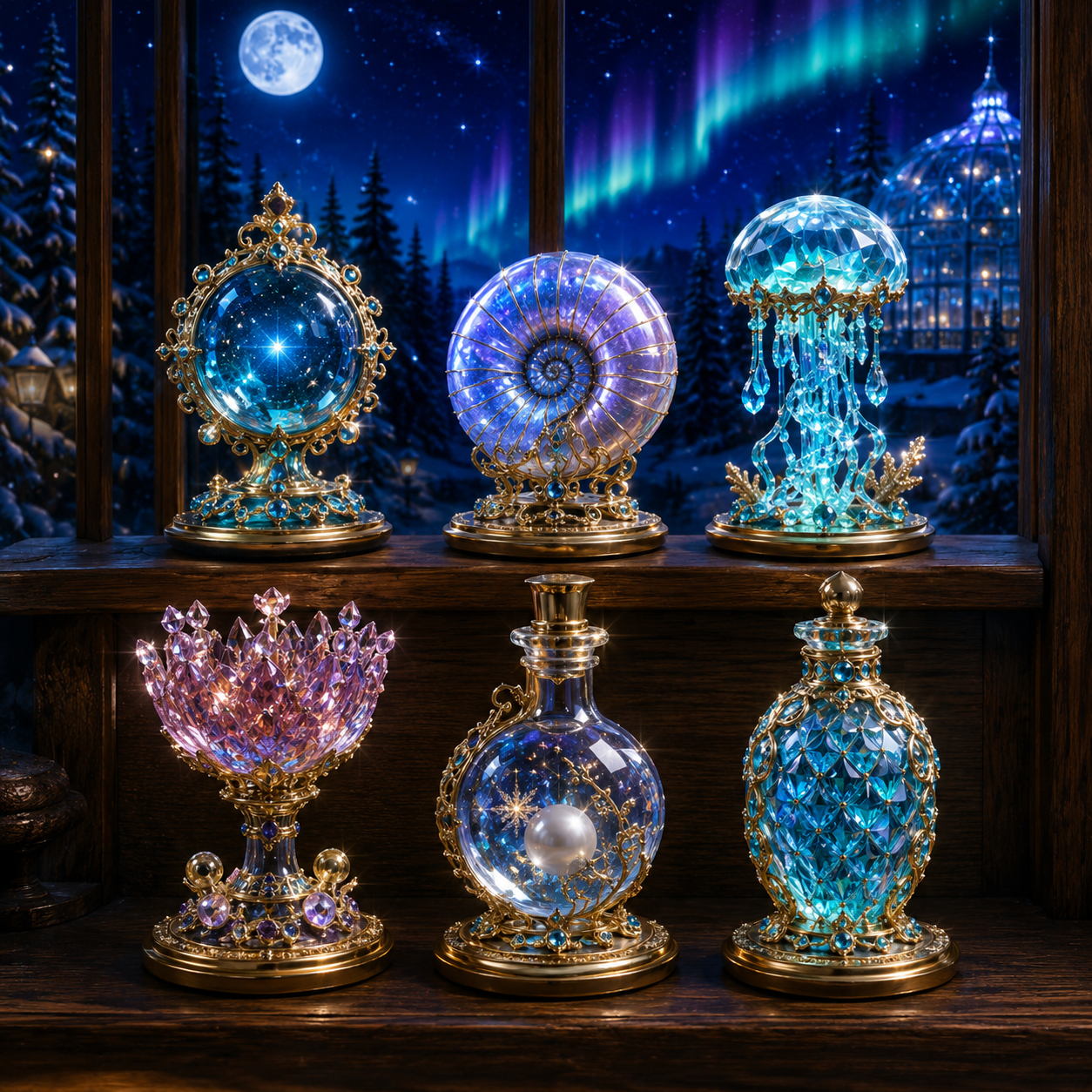 Sea Witch Advent Calendar 2026 – 24-Day Enchanted Ocean Crystal Miniature Countdown Calendar | Mystical Sea Collectible Gift Set