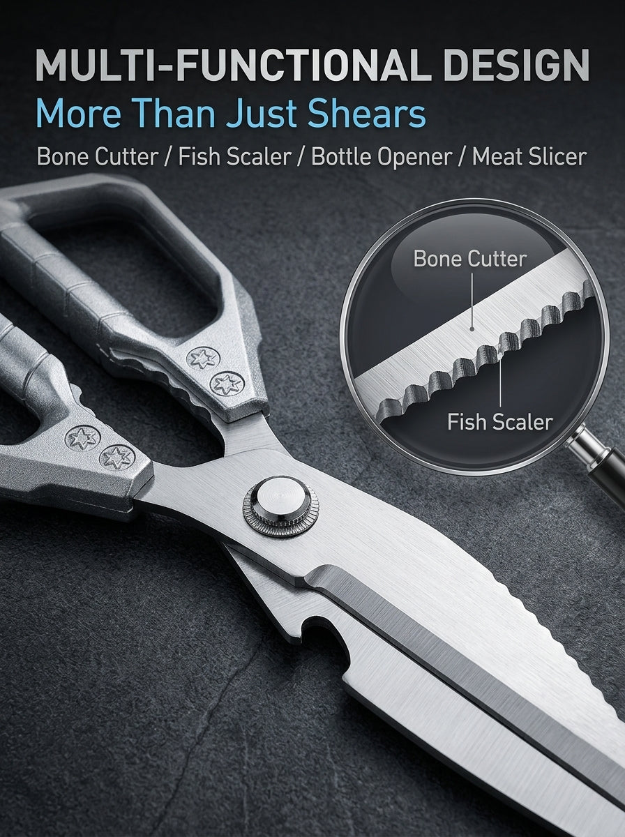 ⏳Limited-time 50% off⏰Multifunctional Heavy-Duty Kitchen Shears✂️🦴 - image 4