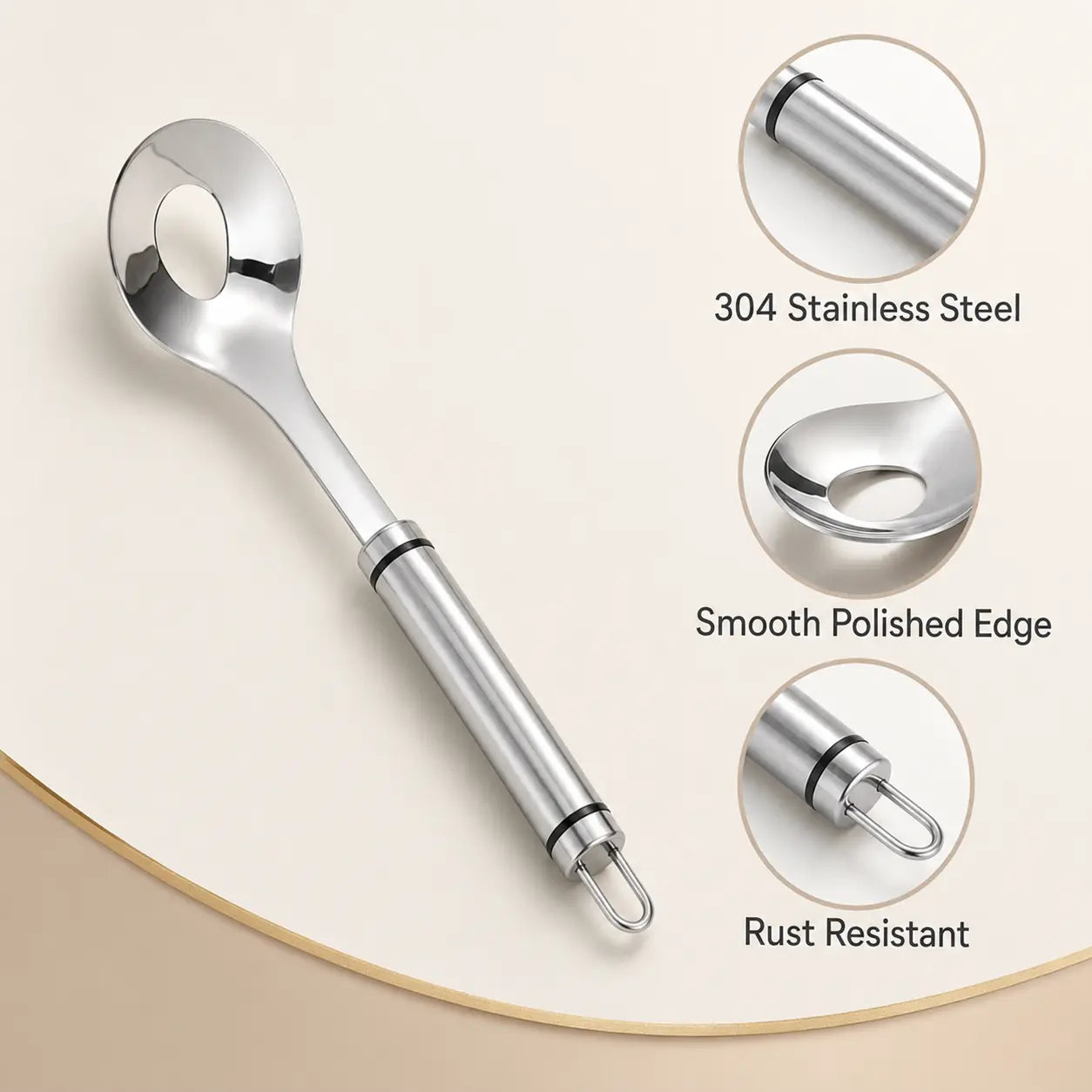 Stainless Steel Meatball Maker Spoon, Non‑Stick Meat Ball Extrusion Scoop 🍲 - image 11