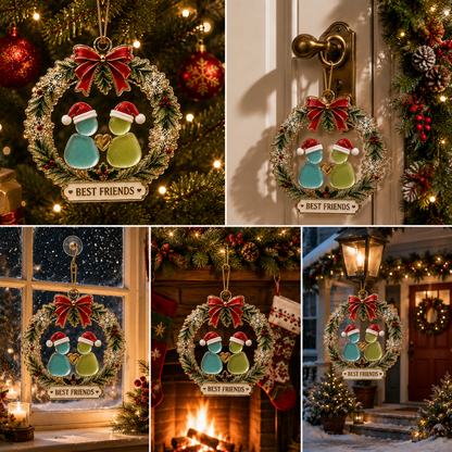 🎄BEST FRIENDS Christmas Ornament