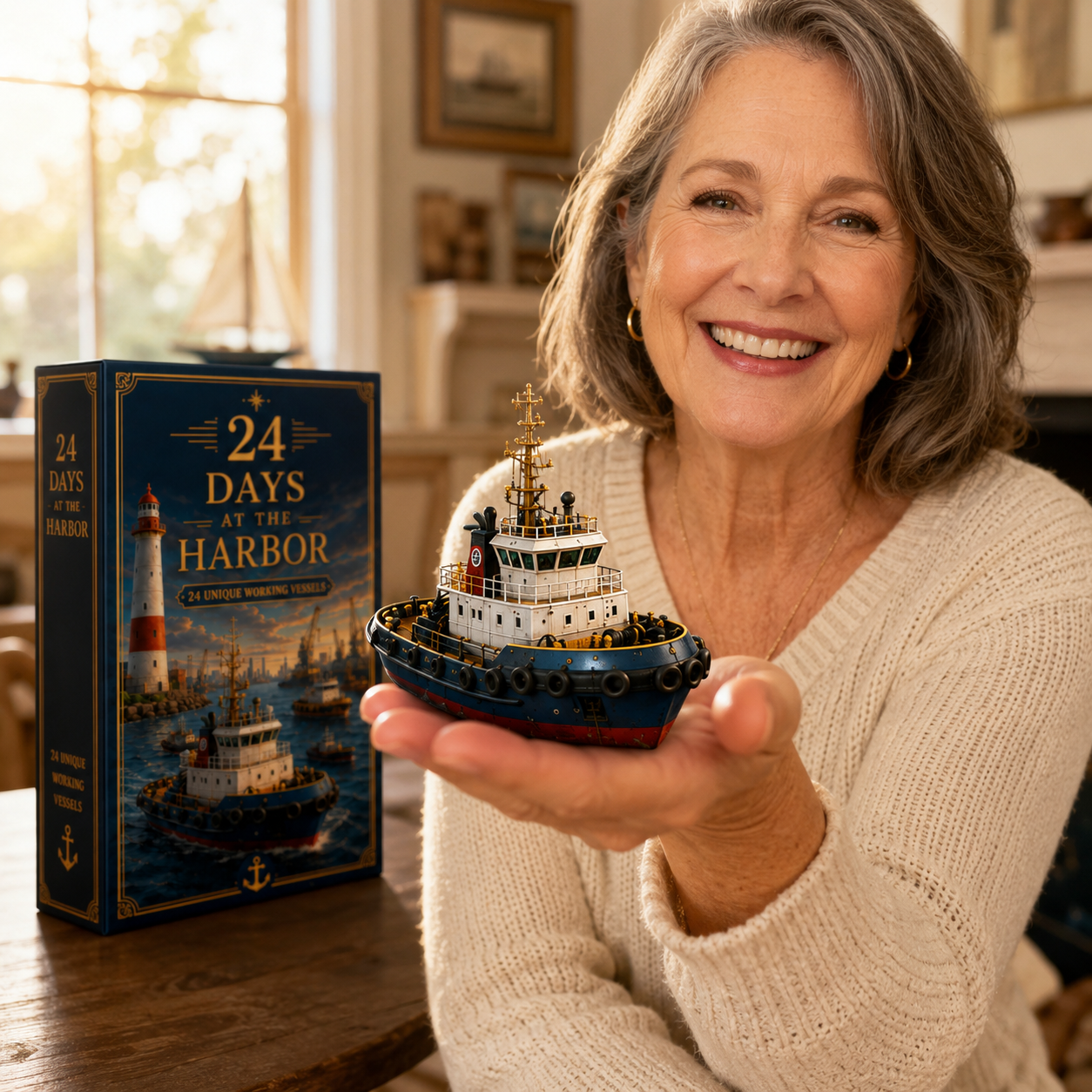 24 Days at the Harbor – 24 Unique Working Vessels 24-Day Countdown Calendar