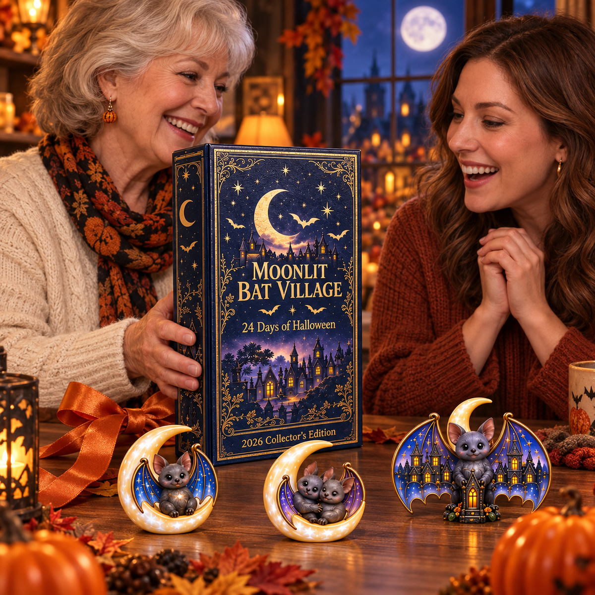 2026 Moonlit Bat Village Halloween Advent Calendar – 24 Unique  Bat Collectibles in a Deluxe Gift Box