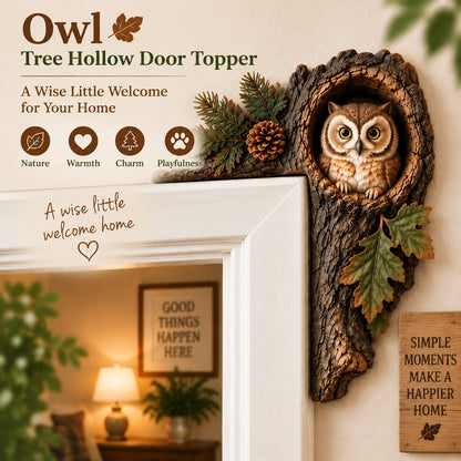 🎅 2026 Christmas Gift 50% Off--⏰LAST DAY 50% OFF 🐿️ 3D Chipmunk Tree Hollow Door Topper | Woodland Animal Doorway Decor For Cozy Nature Homes - image 5