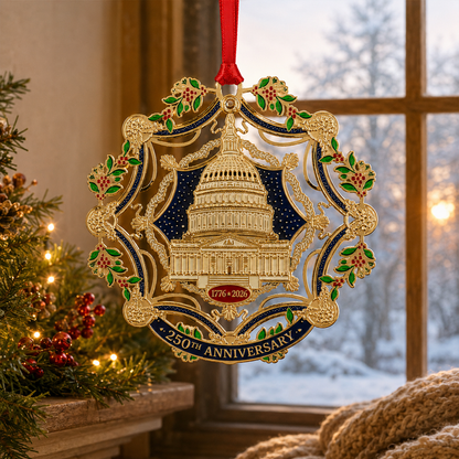 LAST DAY 50% OFF🔥250th Anniversary Commemorative Ornament – The Capitol