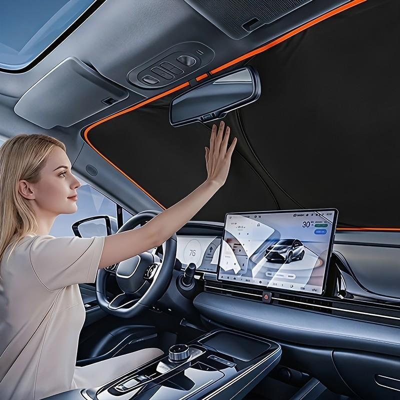 2026 New Portable Heat-Insulating Vehicle Sunshade, Upgraded Thickened Front Window Sun Shade☀️ - image 12