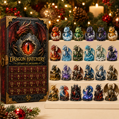 🔥Last 50 pcs✨⏰Last day 50% off🔥✨24-Day Advent Calendar -Dragon