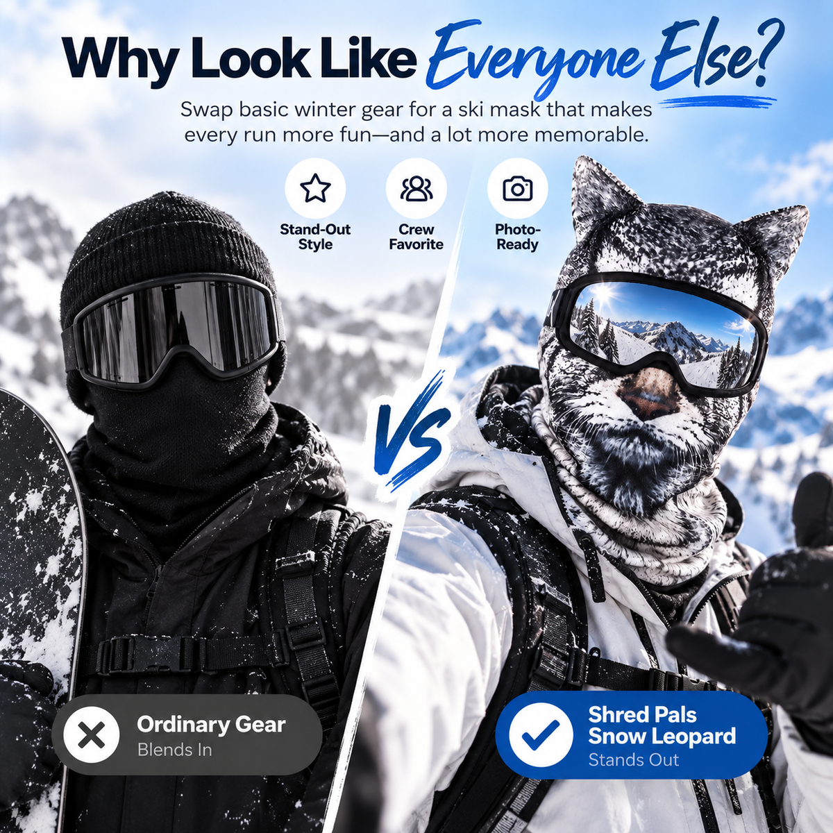 ❄️Animal-Print Ski Balaclava – Goggle & Helmet Friendly, 4 Styles - image 7