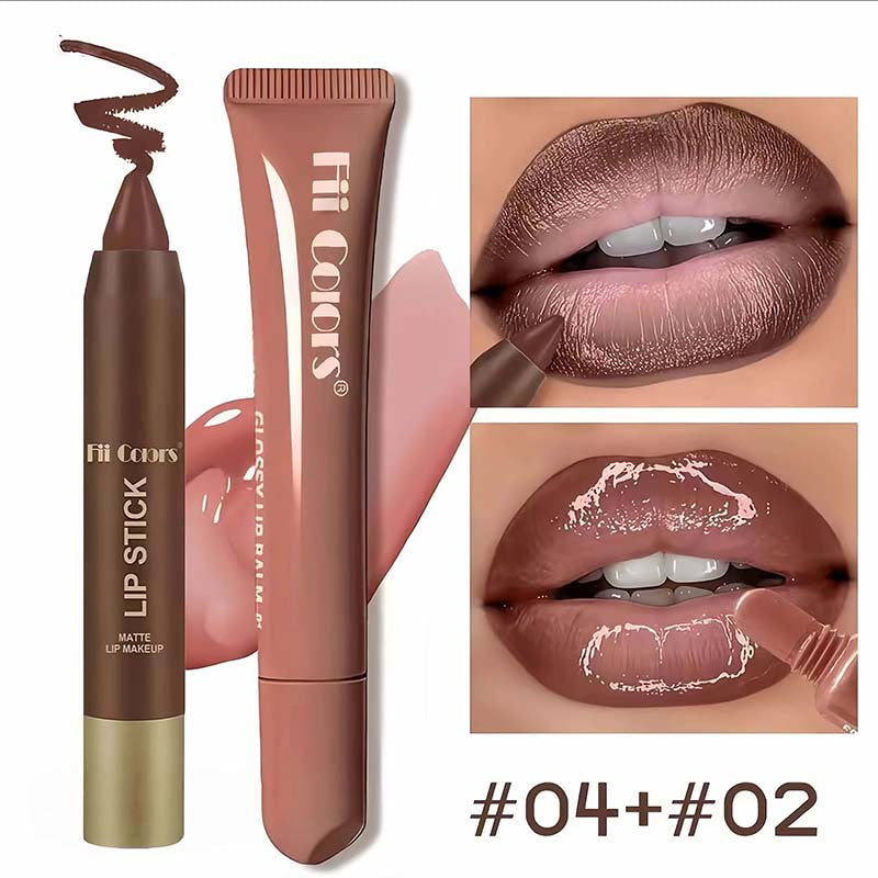 Matte Lip Liner & Moisturizing Lip Oil Cosmetic Set 💄 - image 6