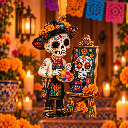 2026 Día de Muertos Ornaments – Folk Art Keepsake Collection Celebrating Love & Remembrance