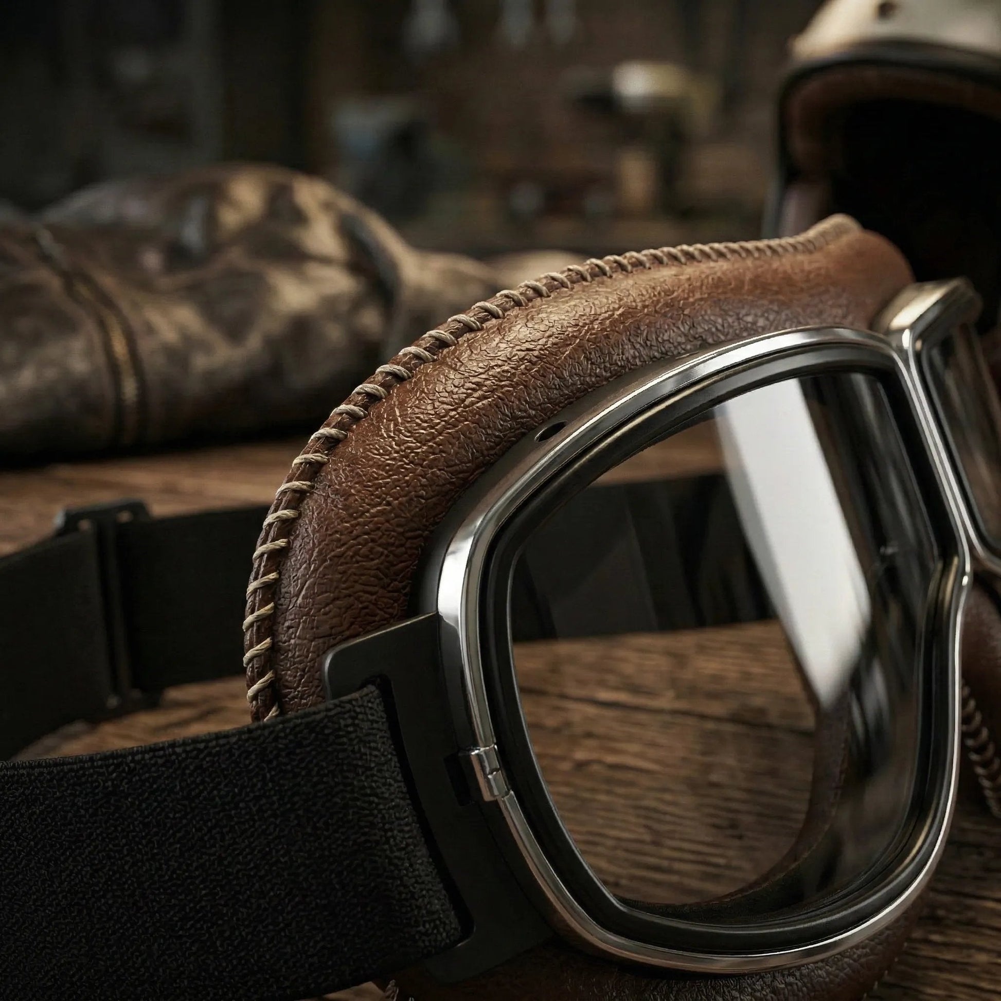 🕶️ OTG Vintage Motorcycle Goggles (Fits Over Glasses) - image 6