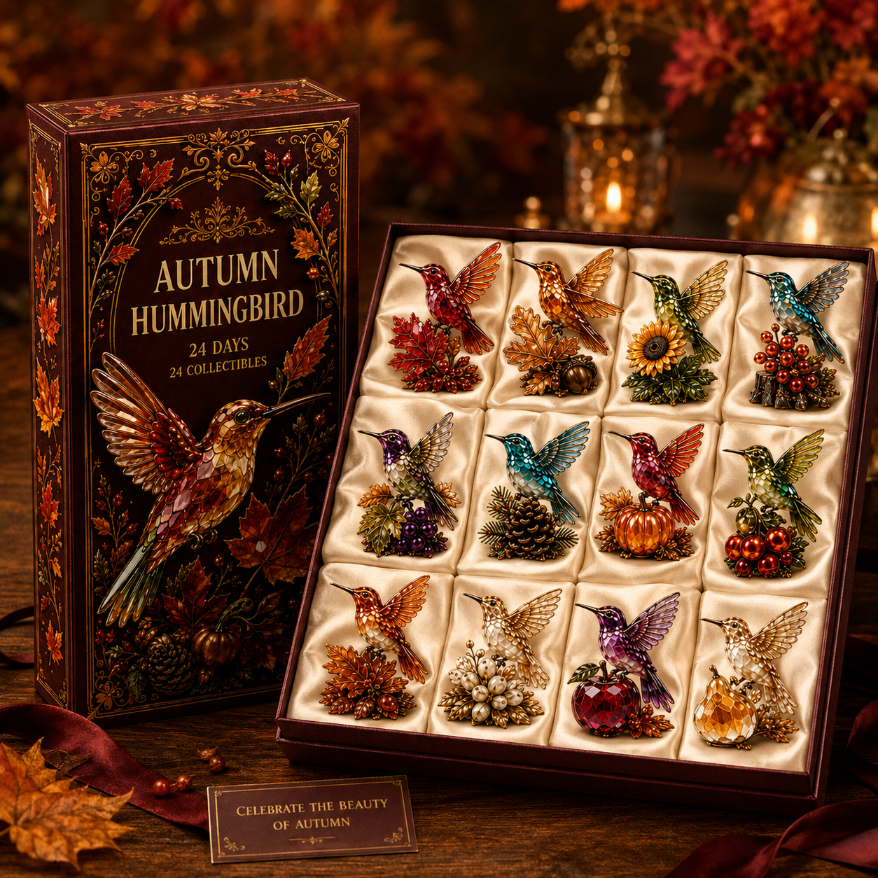 🔥Last 50 pcs✨⏰Last day 50% off🔥✨24-Day Advent Calendar - Hummingbird