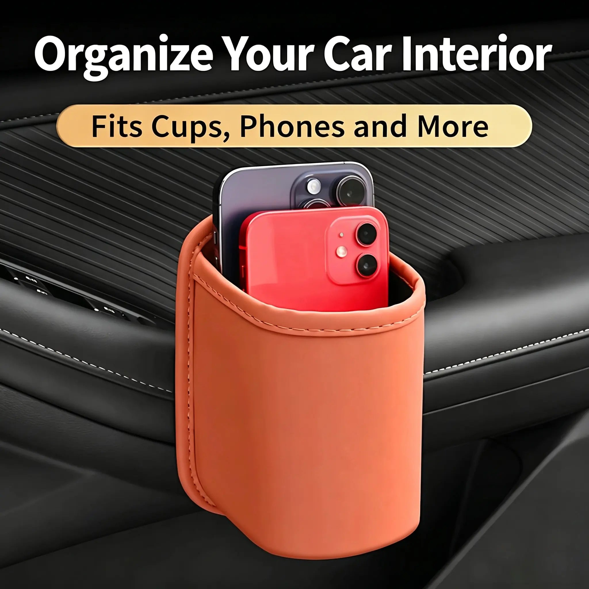 Car Cup Holder Accessory, Multi‑Purpose Drink & Water Bottle Storage Pouch 🚗 - image 3