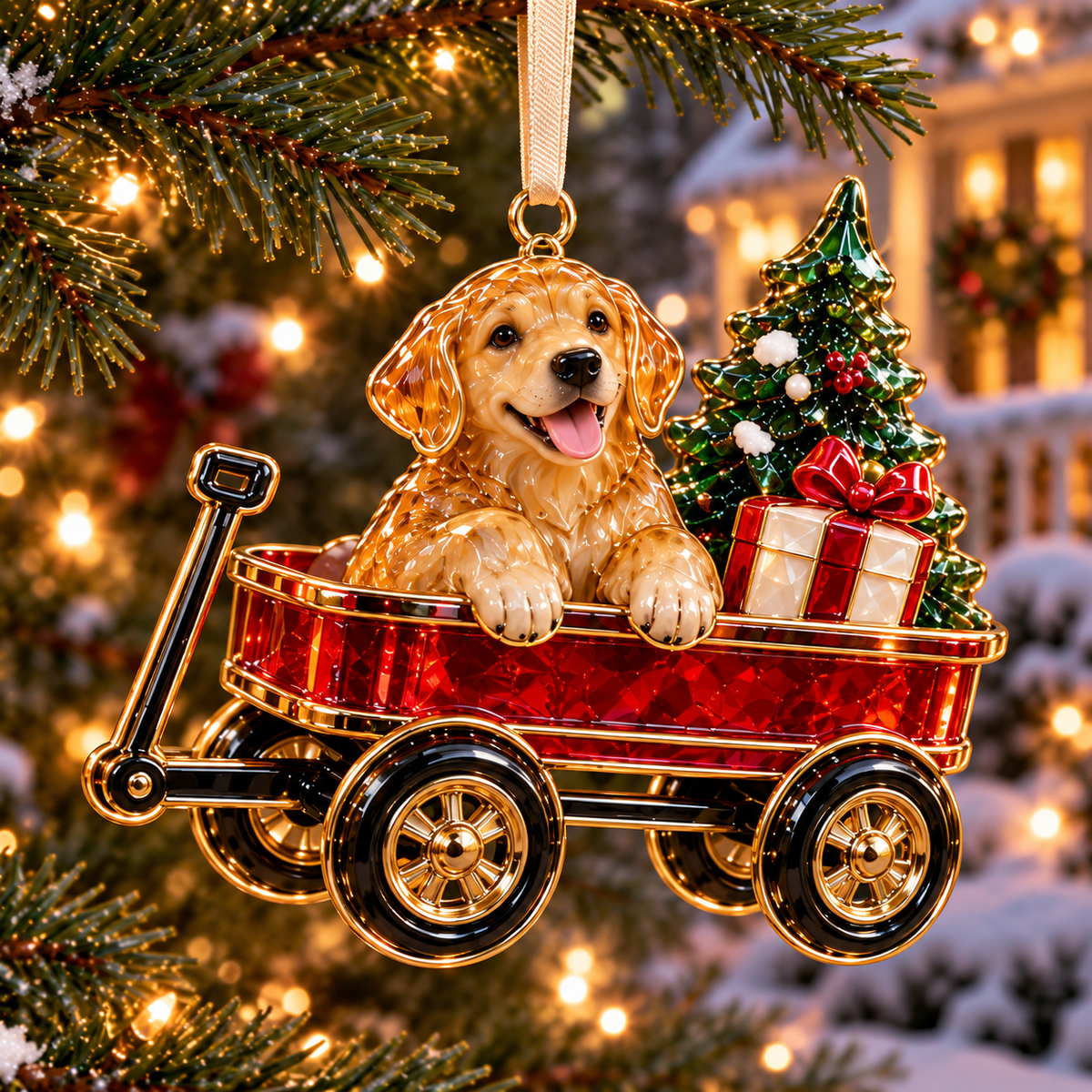 Golden Retriever Christmas Ornaments – 6 Heartwarming Holiday Designs for Dog Lovers