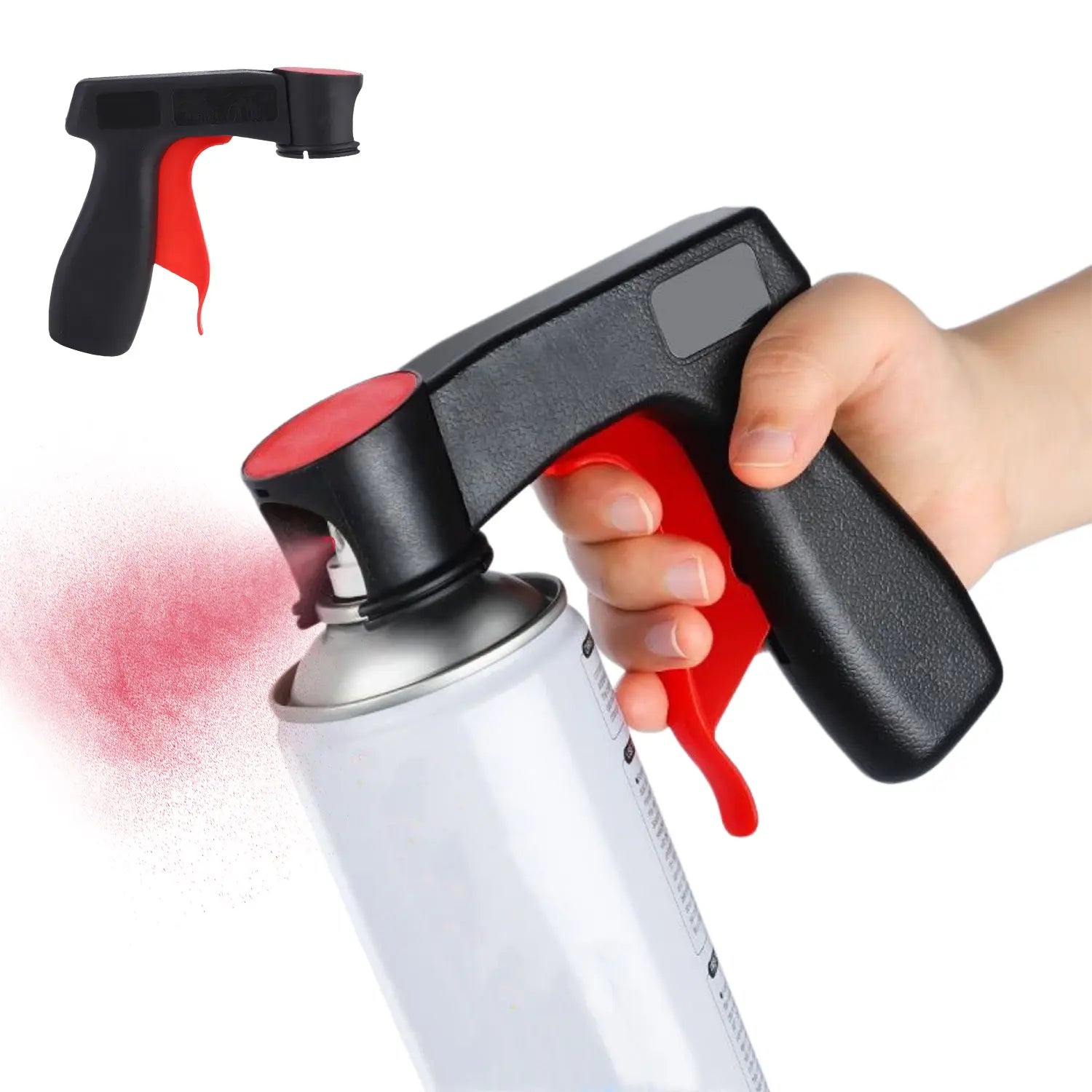 Ergonomic Aerosol Spray Can Trigger Handle - Durable Grip, One-Hand Use - image 7