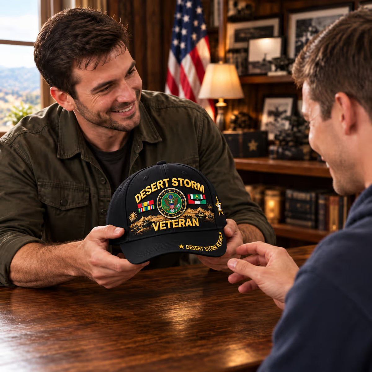 🎖️ Desert Storm Veteran Cap – Your Service. Your Pride. (1991–2026 - 35TH ANNIVERSARY)
