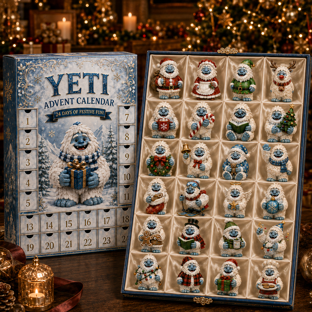 🔥Last 30 pcs✨⏰Last day 50% off🔥✨24-Day Advent Calendar - Yeti