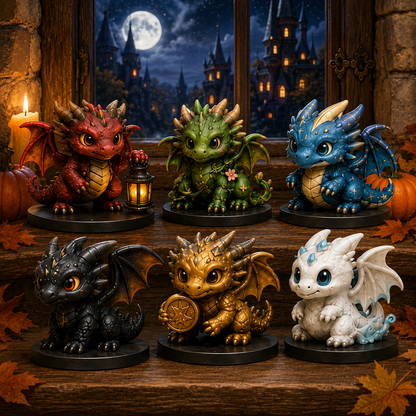🎃 24-Day Halloween Advent Calendar – 24 Nights of Pumpkin Knights, Cute Dragons & Magical Kingdom Surprises