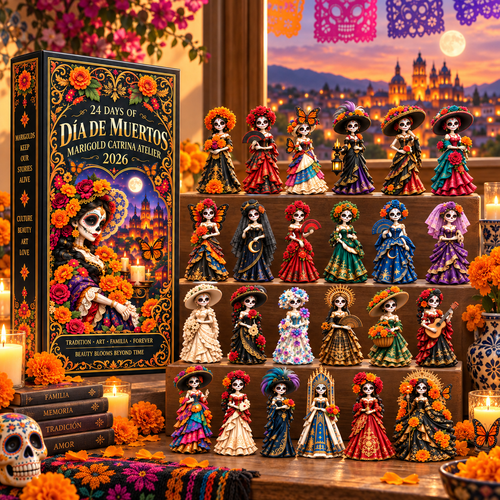 Día de Muertos Marigold Catrina Atelier Advent Calendar 2026