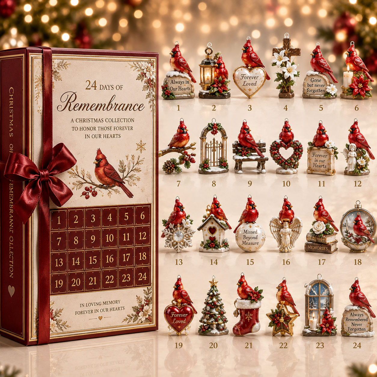 ✨24-Day Christmas Countdown Advent Calendar – Moments to Remember
