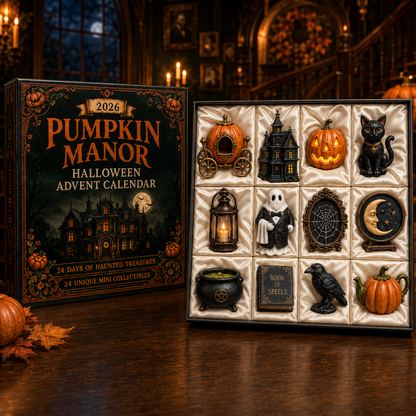 2026 Pumpkin Manor Halloween Advent Calendar – 24 Days of Haunted Treasures
