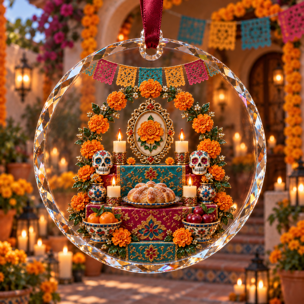 2026 Día de los Muertos Hanging Ornaments – 6 Colorful Designs Celebrating Love, Life & Remembrance
