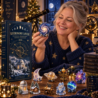 24 Nights Beneath the Stars — Astronomy Lover Celestial Observatory Advent Calendar 2026