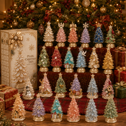 🔥Last 50 pcs✨⏰Last day 50% off🔥✨24-Day Advent Calendar -  Luxurious Pearl Christmas Tree