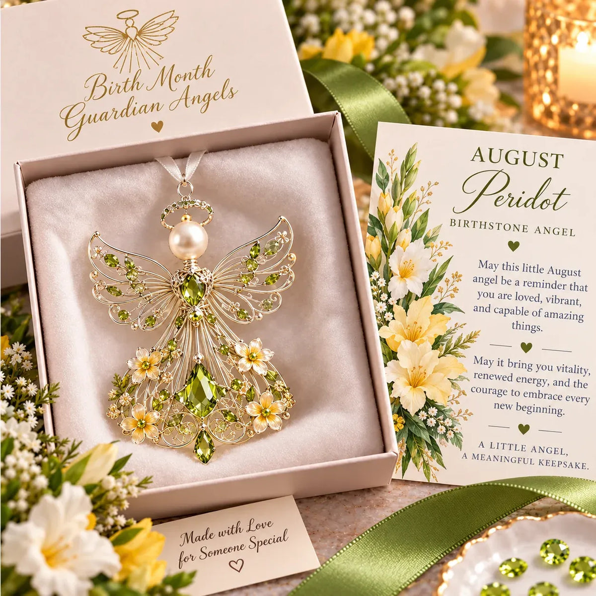 ⏳ Last Day 49% OFF – 👼 Birth Month Guardian Angel | 12 Birthstone-Inspired Keepsakes for Meaningful Gifts ✨ - image 9