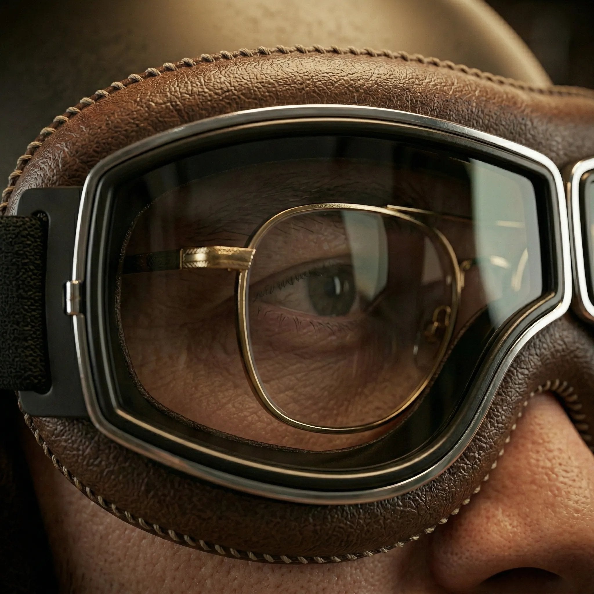 🕶️ OTG Vintage Motorcycle Goggles (Fits Over Glasses) - image 5