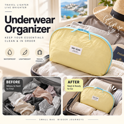 🧳💕 Portable Underwear Travel Organizer – Separate Storage for Bras, Panties & Socks - image 2