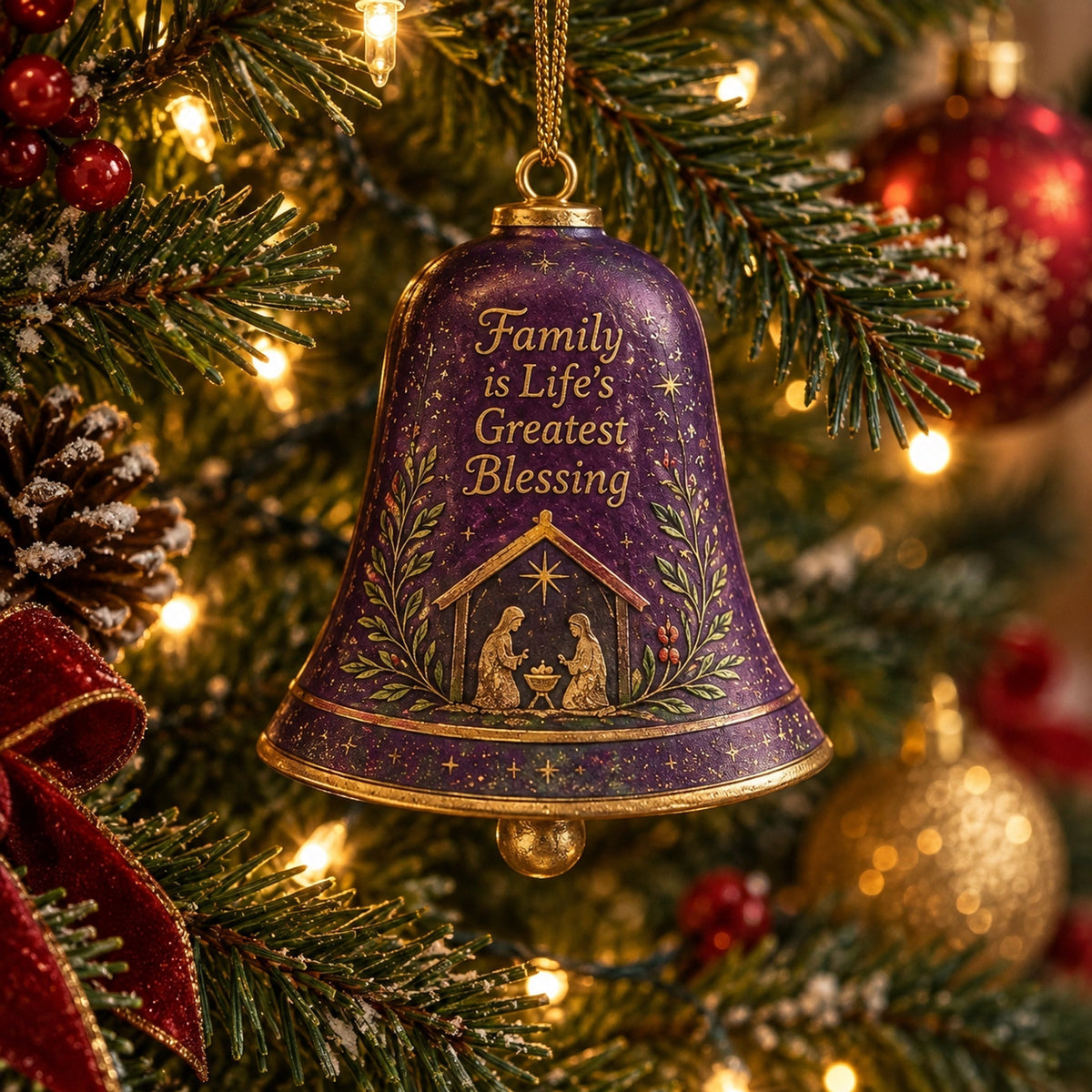 🎅🔔Holiday Bell Ornament Collection – Festive Keepsake Decor - image 6