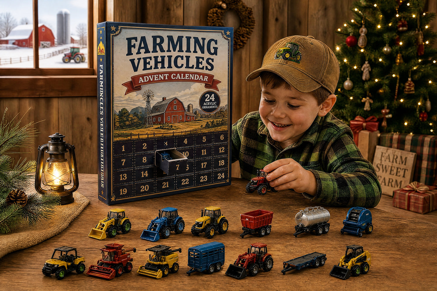 2026 Farming Vehicles World Advent Calendar