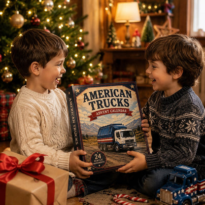American Trucks Fleet Advent Calendar 2026 - 24-Day Festive Countdown, Acrylic Charms Blind Box