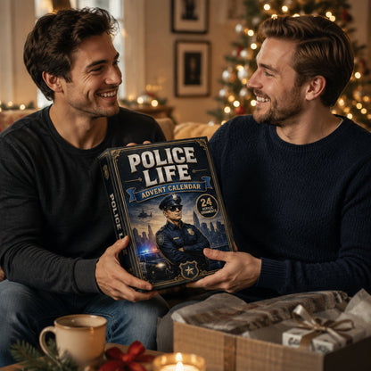 Police Life Hero Advent Calendar 2026 - 24-Day Festive Countdown, Acrylic Charms Blind Box