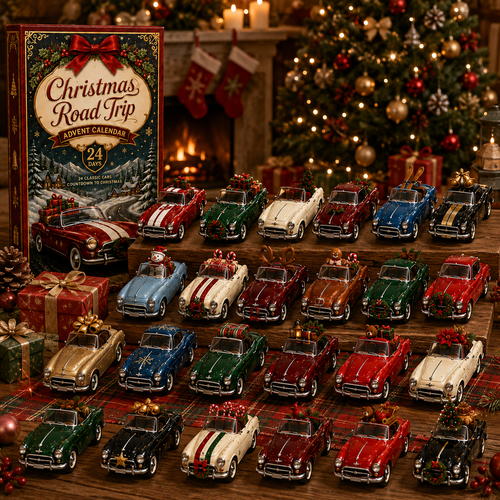🔥Last 50 pcs✨⏰Last day 50% off🔥✨24-Day Advent Calendar - car