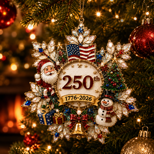 Limited anniversary edition ✨🔥Snowflake Christmas tree ornament