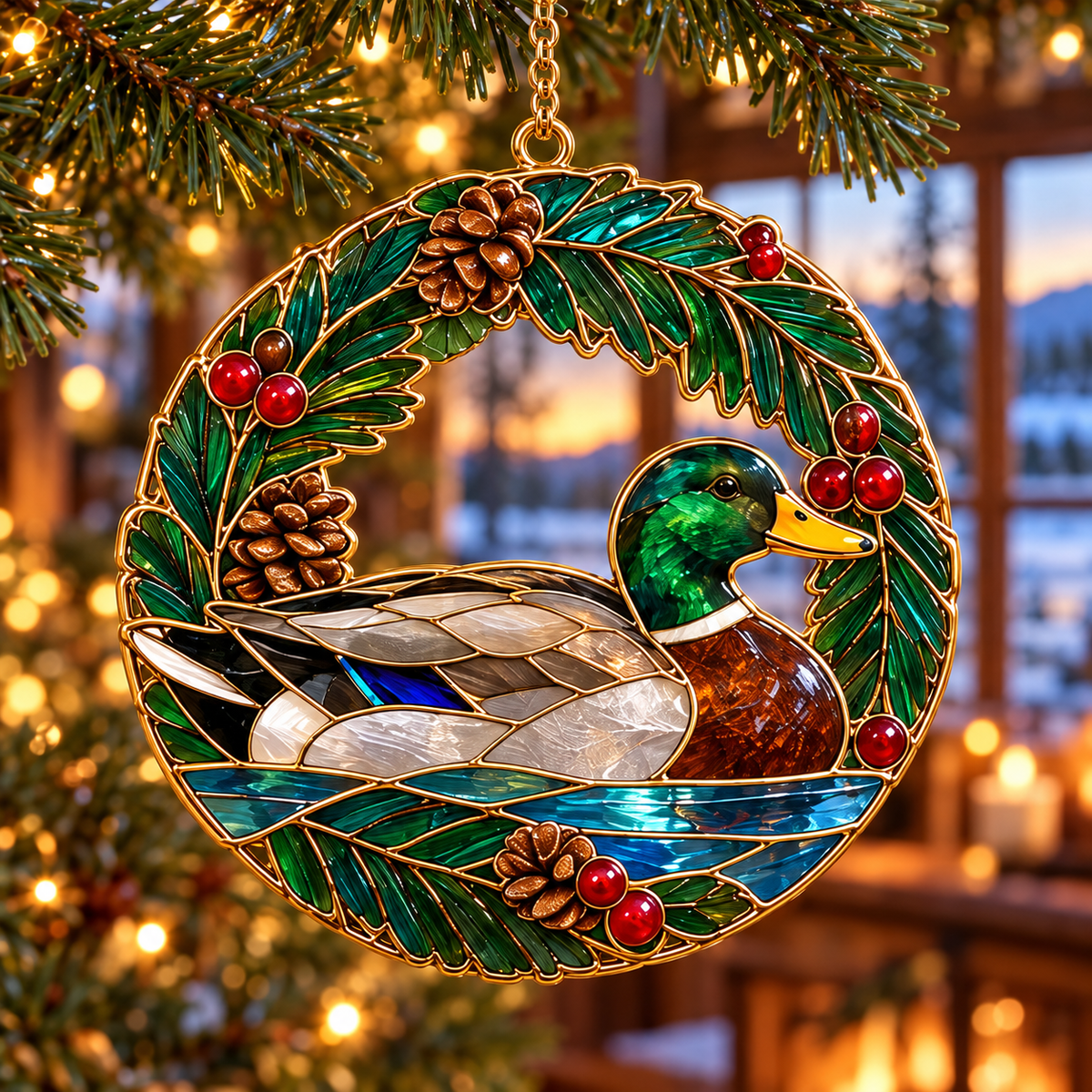 Vintage Mallard Duck Christmas Ornaments – 6 Charming Designs for Nature Lovers