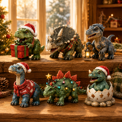24 Days of Dinosaurs Christmas Countdown Calendar – 24 Unique Collectible Dinosaur Figurines